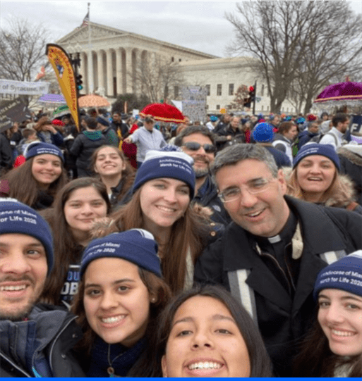 The Archdiocese of Miami Pilgrimage to the 2022 National March for Life ...