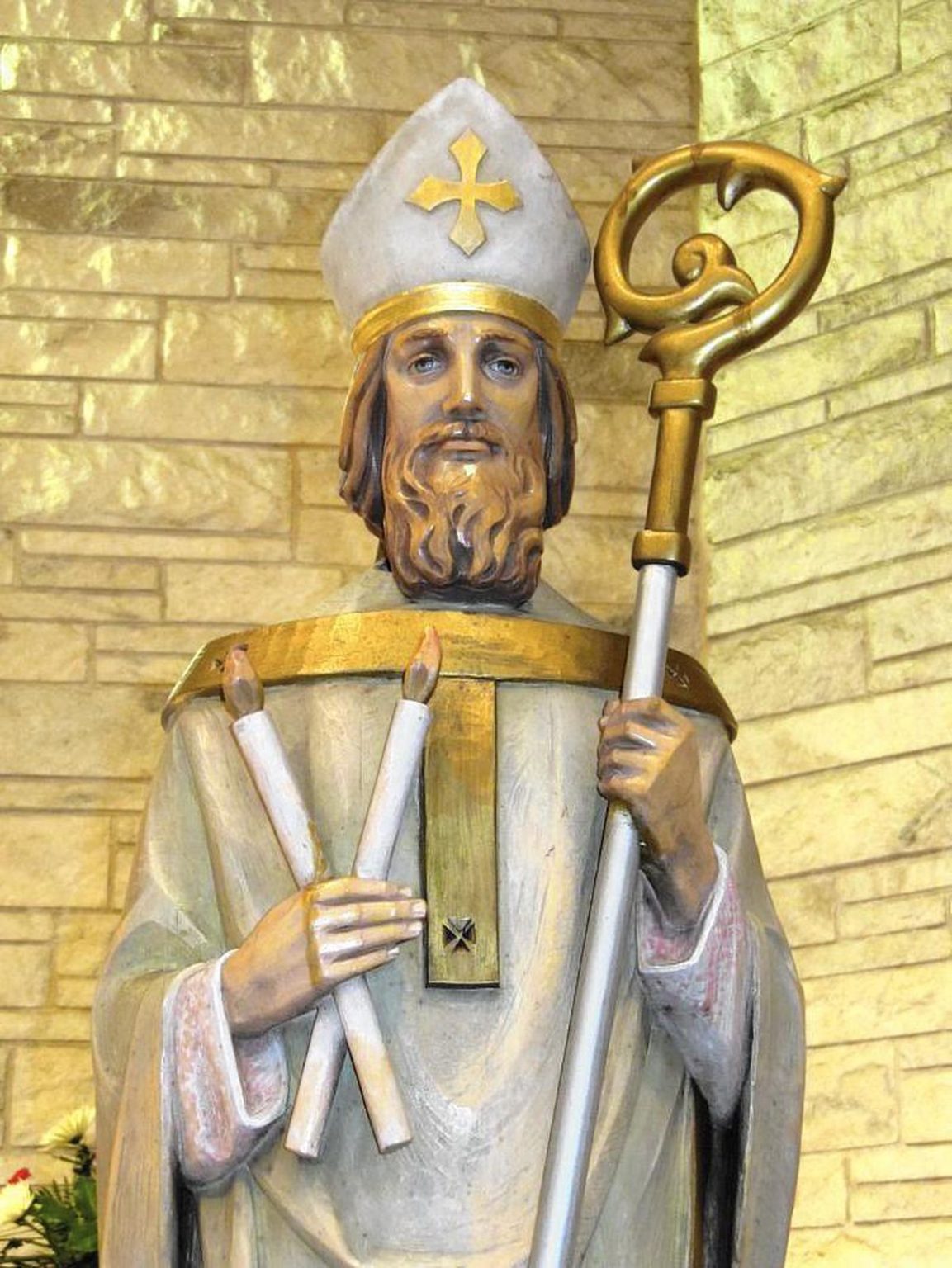 St. Blaise and the Blessing of Throats Church of the Little Flower