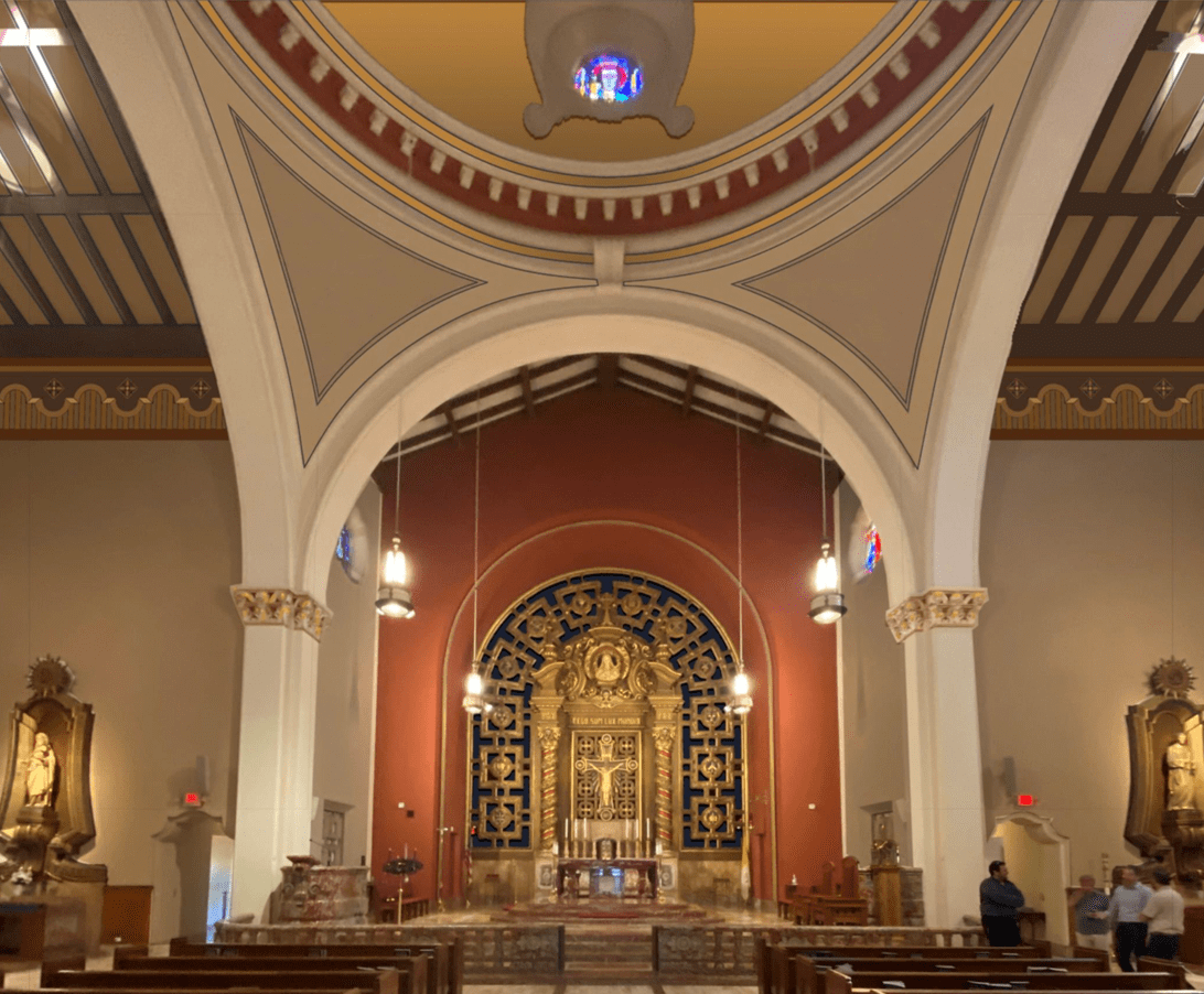 Church Interior – Church of the Little Flower